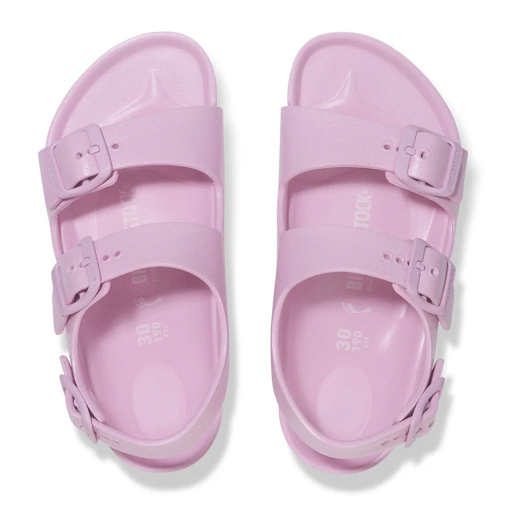 Birkenstock Milano 1029544 Sandal Toddler US 8 Pink EVA Adjustable Strap HAWK504
